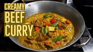 CREAMY BEEF CURRY