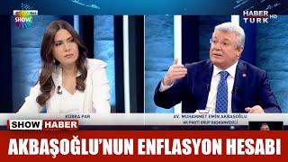 Akbaşoğlunun enflasyon hesabı