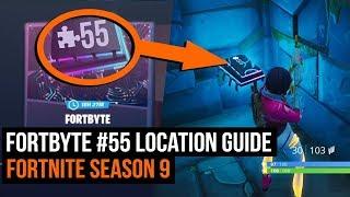 Fortbyte #55 location guide - Fortnite Battle Royale