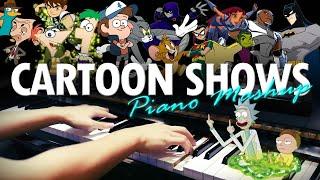 Cartoon Show Music Epic Piano MashupMedley Piano Cover+SHEETS&MIDI