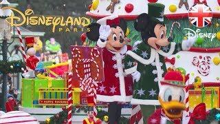 DISNEYLAND PARIS  Watch The Whole Christmas Parade 2018  Official Disney UK