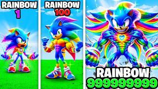 Upgrading Sonic To RAINBOW SONIC In GTA 5