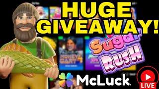 ANOTHER LIVE GIVEAWAY LIVE ON McLuck   SOCIAL CASINO