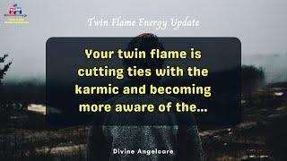 Twin Flame Energy Update  Your divine twin flame is cutting ties now