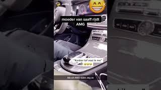 Saaff zijn moeder scheldt in AMG “K*nker tof?