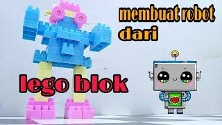 Cara membuat robot dari lego blok  How to make a robot from lego blocks