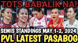 PVL LATEST UPDATE AND ISSUES MAY 1-2 2024 SEMI-FINALS STANDINGS GAME SCHEDULE PVL LATEST ISSUES