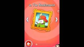 Cut the rope Time Travel The Renaissance all levels
