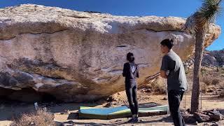 Sloper Safari V4  Joshua Tree Bouldering