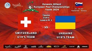 Day 3 Youth The Teams discipline Dynamic Billard European Pool Championships Youth 2024.