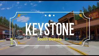 A Tour of Downtown Keystone near Mt Rushmore in South Dakota