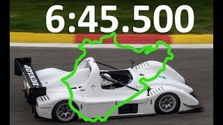 Nurburgring Nordschleife Radical SR8 lap record 645.500