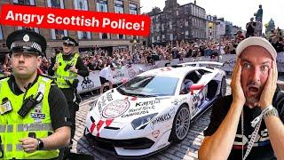 SCOTTISH POLICE ARE ANGRY WITH DDE LAMBORGHINI AND THREATEN…