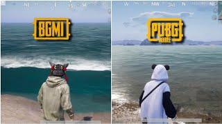 BGMI Vs PUBG Graphics.