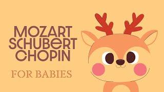 Baby Classical Music  Mozart Schubert & Chopin  Piano Songs for Babies