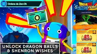 DRAGON BALL Sparking ZERO - How To Unlock Dragon Balls And Shenron Wishes Full Gameplay