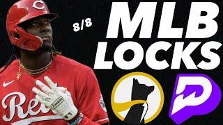 PRIZEPICKS MLB THURSDAY 8824 - FREE PICKS - CRAZY RUN - BEST PLAYER PROPS - MLB TODAY