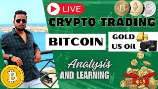 Bitcoin Live Trading  GOLD Live Trading  Live Crypto Trading  XAUUSD Live  #bitcoinlivetrading