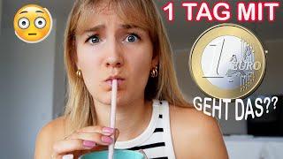 Ich versuche 1 Tag mit 1 Euro auszukommen krasseste Food Challenge *uff*