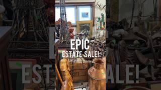 Shopping an EPIC Estate Sale Check out the full #vintage #haul on my channel.