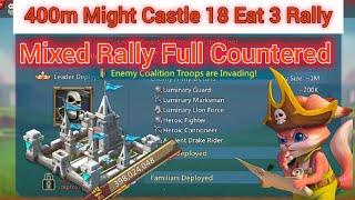 Castle-18 Getting 3 Rally Did i Get Burn? Lords Mobile