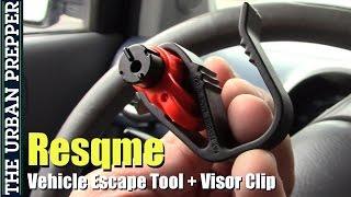 Resqme Escape Tool with Visor Clip Review Vehicle Preps