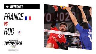 FRANCE vs ROC - The Best Moments  Mens Volleyball - Highlights  Olympic Games - Tokyo 2020