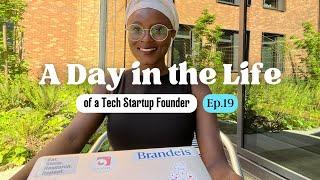 Day in the Life of a Tech Startup Founder Ep.19 Women Business Competition Judge Black Founder