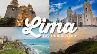 Top 10 Things To Do In Lima Peru  ULTIMATE Travel Guide