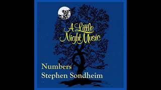 Numbers - A Little Night Music - Stephen Sondheim on Piano audio