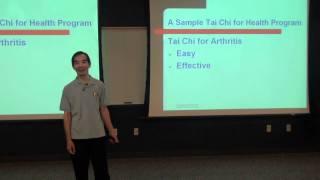 Dr Paul Lam  Presentation  Tai Chi for Health Program