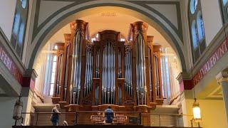 This HUGE organ made my ears HURT The Noack organ in Saint Peter’s on Capitol Hill