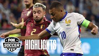 France Vs Belgium Highlights UEFA Nations League