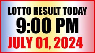 Lotto Result Today 9pm Draw July 1 2024 Swertres Ez2 Pcso