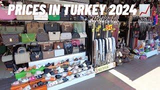  FAKE MARKET PRICES IN TURKEY 2024   ALANYA MARKET 2024  FULL TOUR