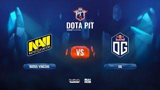 Natus Vincere vs OG OGA Dota PIT Season 4 bo3 game 2 Inmate & Maelstorm