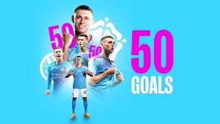 50 PHIL FODEN GOALS  Watch the first 50 goals of Phil Fodens Man City career