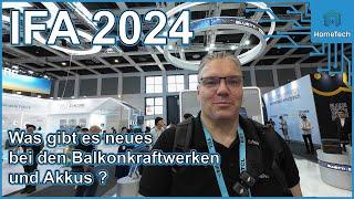 VLOG  IFA 2024 - Was gibt es neues bei ALLPOWERS  JACKERY  ZENDURE  BLUETTI  UGREEN & Co ?