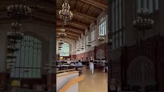 University of Michigan Library Reading Room Hogwarts Vibes 