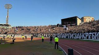 Povratak Grobara na JNA u velikom stilu Partizan - Čukarički 31 26.10.2024.