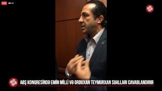 ABŞ Konqresində Emin Milli və Orduxan Teymurxan sualları cavablandırır.