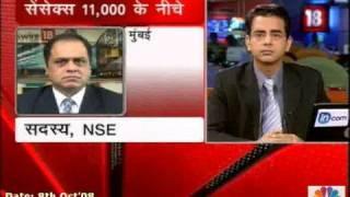 Pehla Sauda - Sensex Crashes below 11000