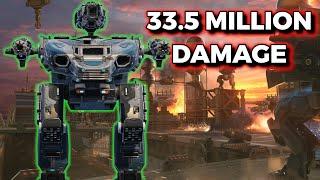 WR - 33.5 Million Damage Raptor Vs Raptor FFA Game Enemy Dealt 35.7 Mil  War Robots