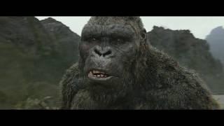 Kong Skull Island- Kong helps Mason Weaver from water 1080p HD