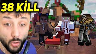 38 KİLL ve EFSANE SAVAŞ  Ekiple Minecraft BedWars