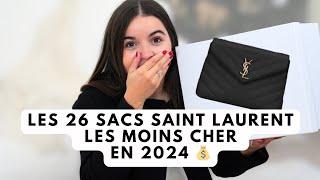  Les 26 sacs les moins chers chez saint Laurent 