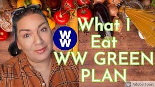 WW GREEN PLANwhat I eatdont bother watching
