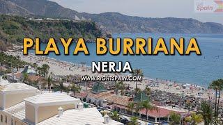 Playa Burriana Nerja Spain 2016.