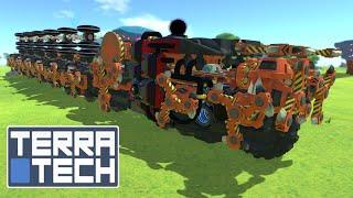 Технологичный Поезд Сороконожка TerraTech