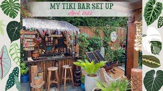 Setting Up My Tiki Bar - New Decor - Decking Update ️️